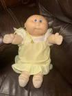 VTG Cabbage Patch Kids Preemie  Doll Blue Eyes bald Coleco 1985❤️