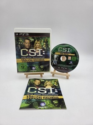Csi-Crime Scene Investigation: Tödliche Verschwörung (Sony PlayStation 3) | Ps3 