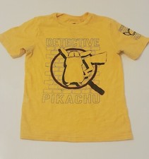 Detective Pikachu Kids T Shirt Size Small 6-7