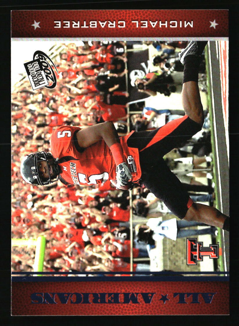 Michael Crabtree 2009 Press Pass #80 FOOTBALL Card