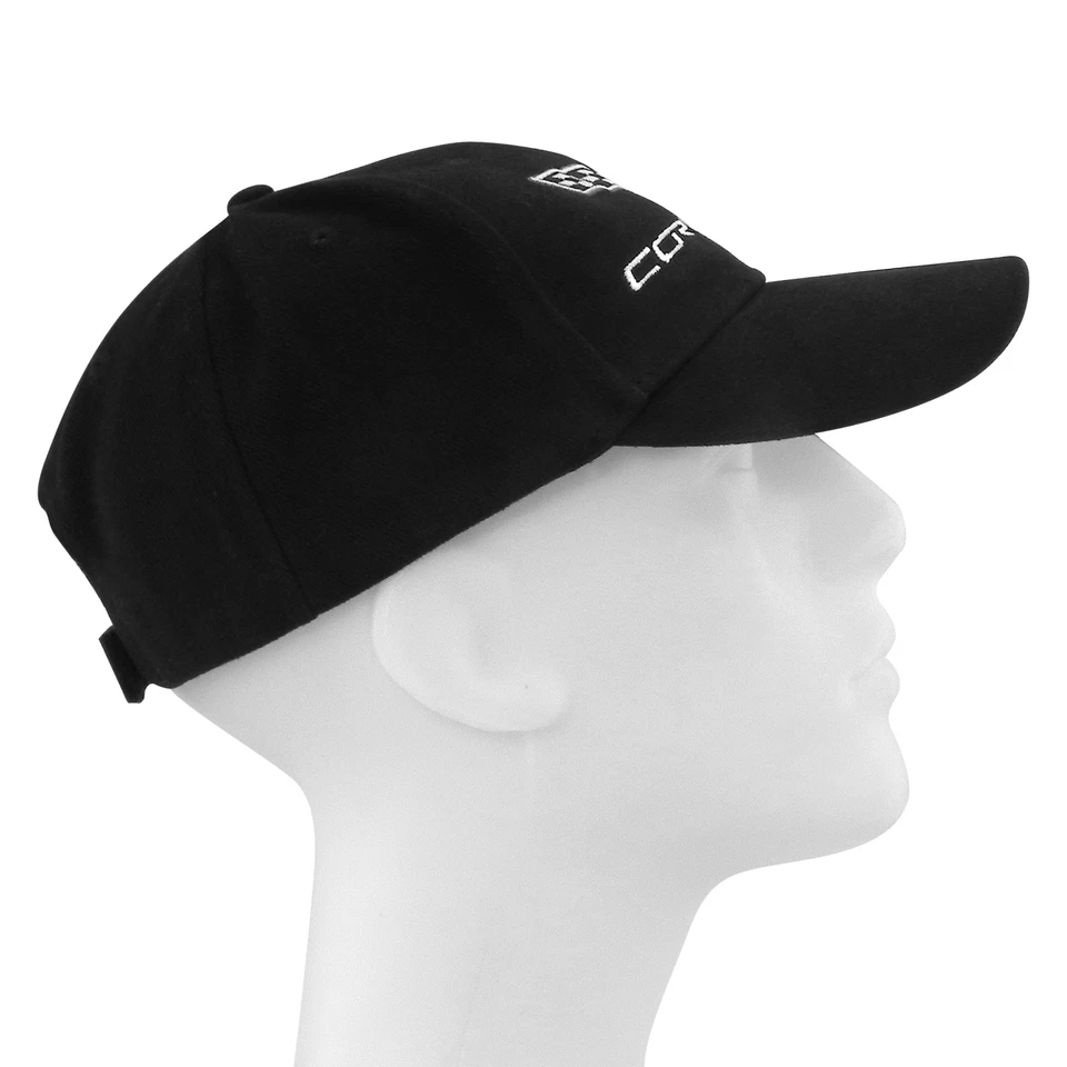 Gorra de béisbol negra Chevrolet Corvette C6 Foto 3 de 3
