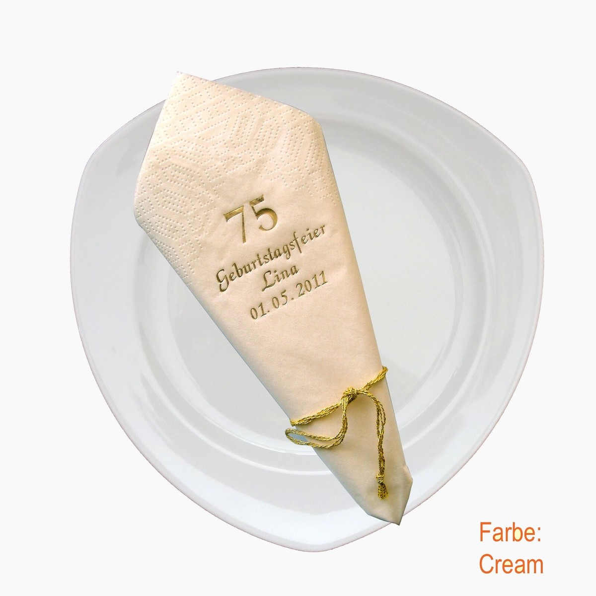 40 Stück Jugendweihe Servietten Mit Eukalyptus Design - Festliche Tischdeko Für Jungen Und Mädchen