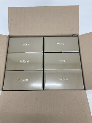 6 PACK Delfanti Milano Collagen 24K Anti-Aging Day & Night Duo SEALED Wholesale