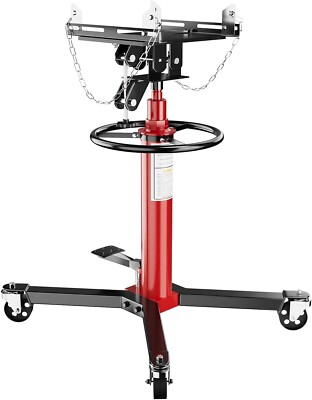#ad #ad 1100lbs Hydraulic Transmission Jack High Lift 2 Stage Adjustable Telescoping $166.37