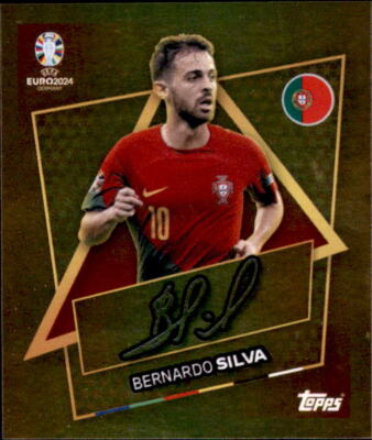TOPSS euro 2024 SPECIAL STICKER SP Gold sans signature euro 2024