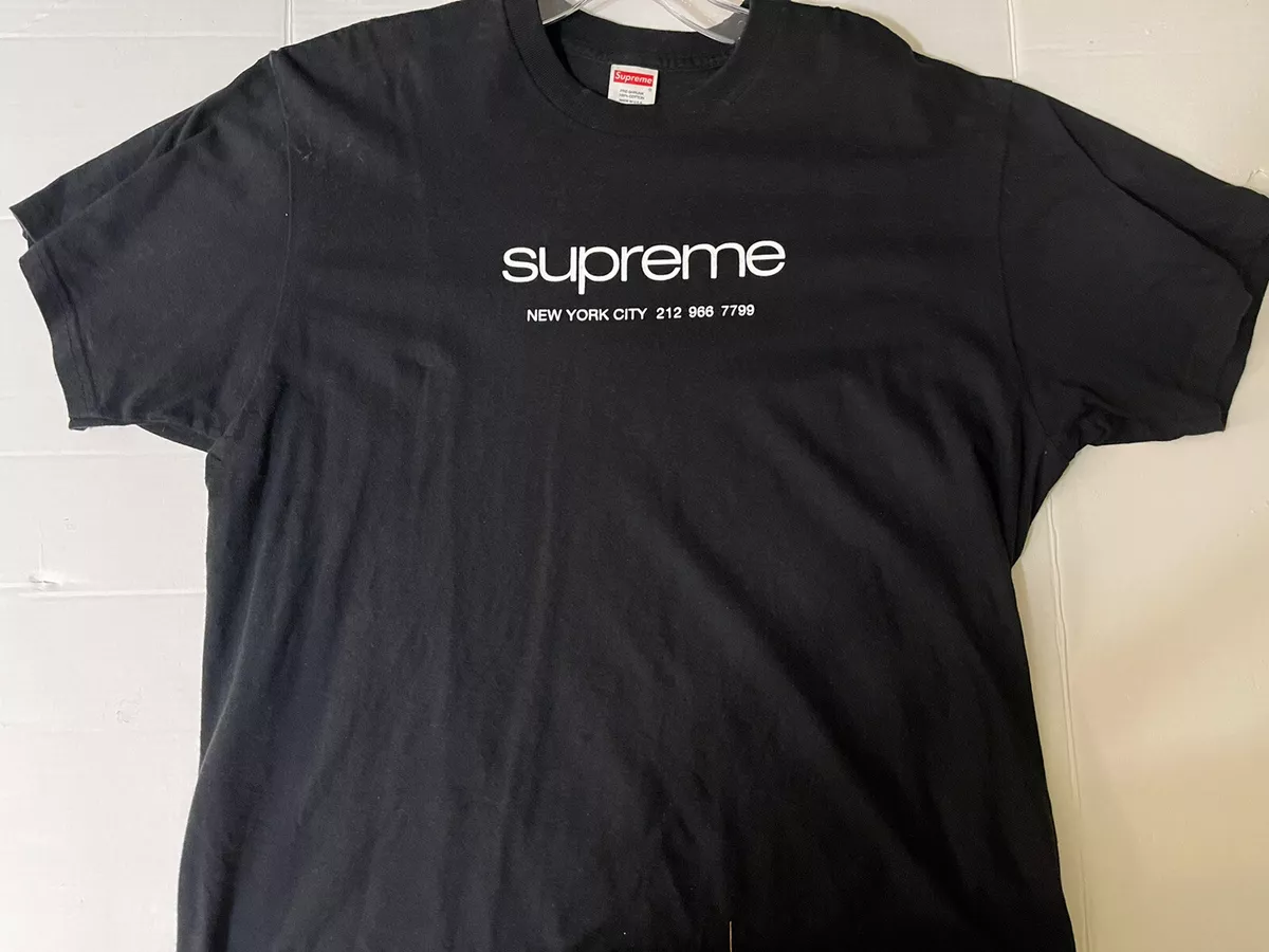 Supreme Shop Tee Black Lサイズ