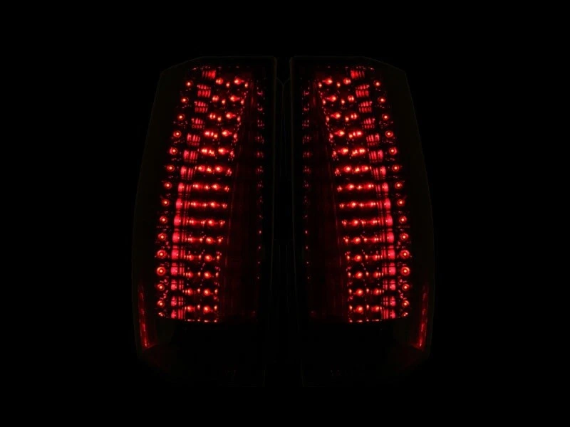 Luces traseras LED cromadas ANZO para Cadillac Escalade 2007-2011 Foto 3 de 4