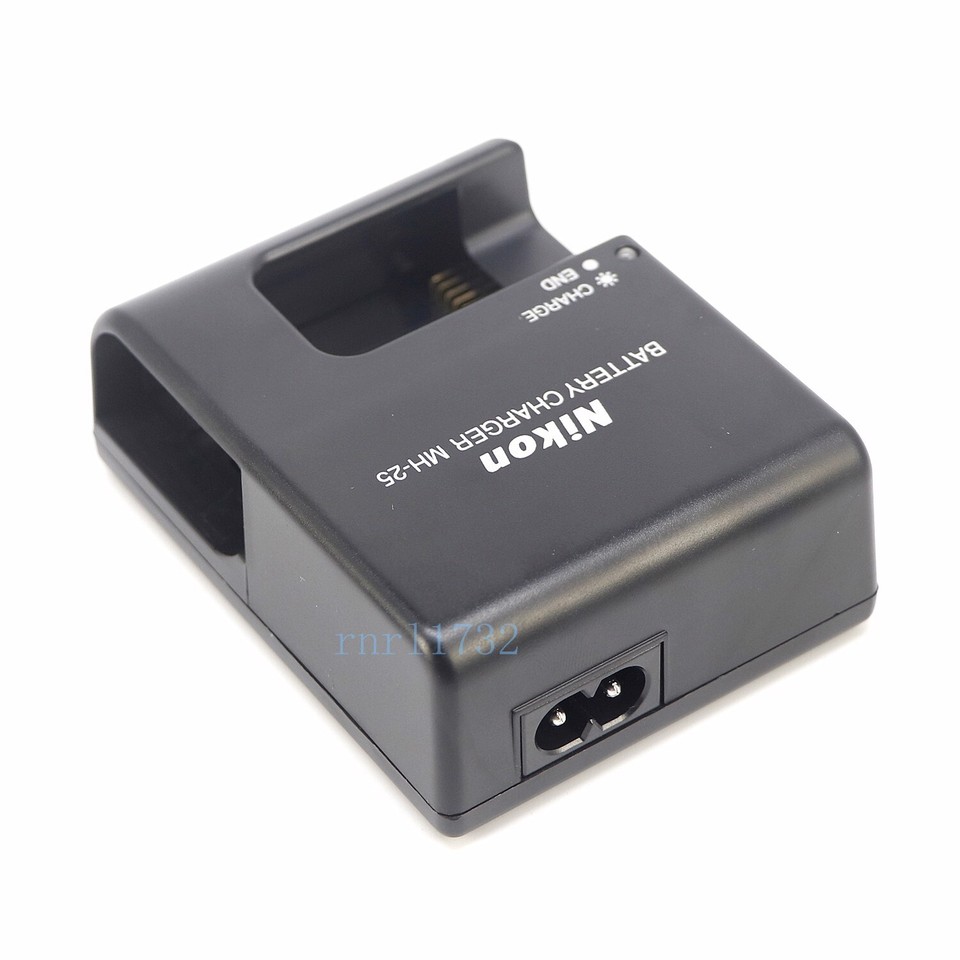 Chargeur MH-25/25a Pour Batteries Nikon EN-EL15/a/b/c - Compatible D500, D850, Z6, Z7, Etc. - 8.4V/1.2A