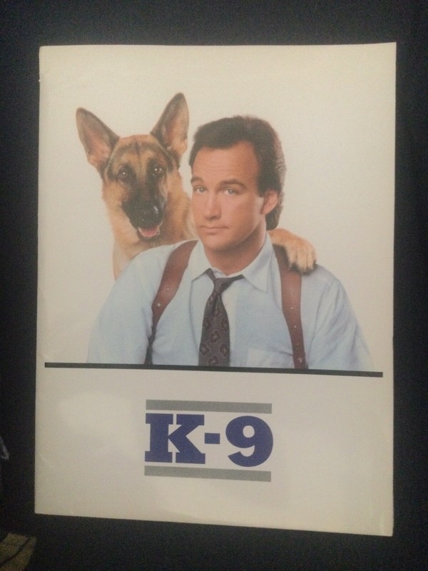 Movie Press Kit K-9 (1989) Jim Belushi with 4 Still Photos, Bio, Notes