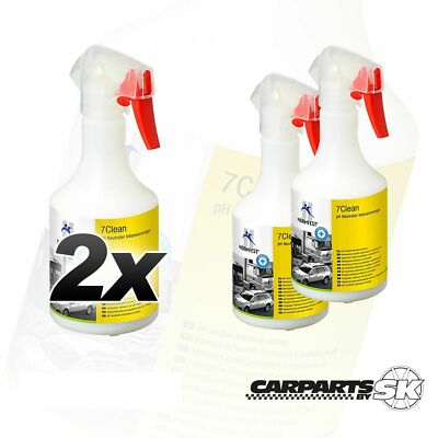 2x NORMFEST 7CLEAN 7 CLEAN PH NEUTRAL INTENSIVREINIGER INNEN / AUßEN SPRAY 500ml