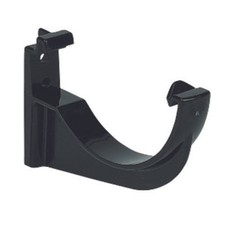 Floplast Guttering RKM1BL 76mm Miniflo - Fascia Bracket - Black