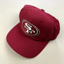 Vintage San Francisco 49ers Hat Cap Snapback Red American Needle NFL Football