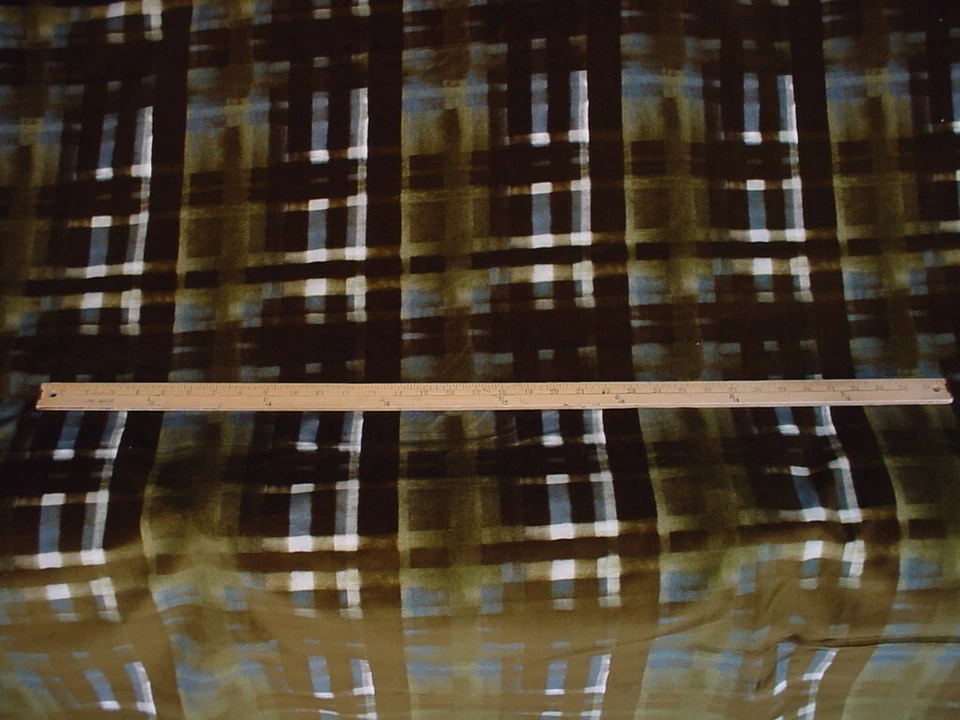 5-5/8Y Donghia Rubelli 30260 Macallan Moss Velvet Drapery Upholstery Fabric - Image 2 of 4