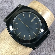 Nixon Time Teller Acetate WomensBlack Stainle...