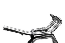 Silenciador de escape Delkevic Full 6-1 Honda CBX acero inoxidable café racer 79-82