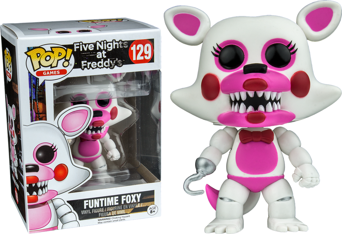 Funko Pop Five Nights at Freddys 129 Funtime Foxy Vinyl Action