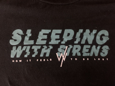 Sleeping With Sirens How It Feels To Be Lost T Shirt Medium Indie Rock Band