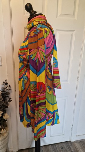 Leg Avenue size S/M 70s costume retro mini dress with tie - Picture 3 of 8