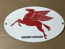 Mobil Pegasus Sign Oil Gas Garage Mobiloil Mobilgas