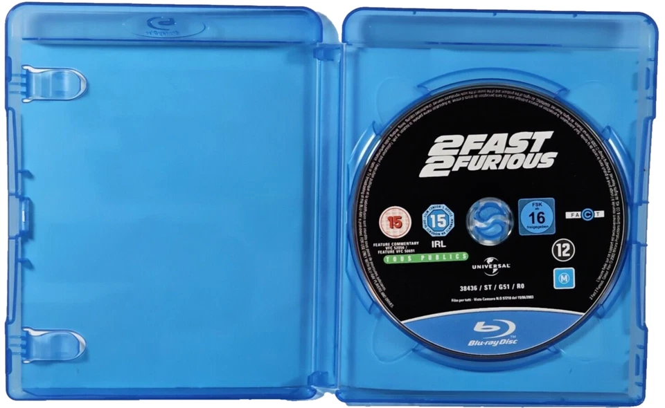2 Fast 2 Furious (Blu-ray, 2003) Region Free - Image 3 of 4