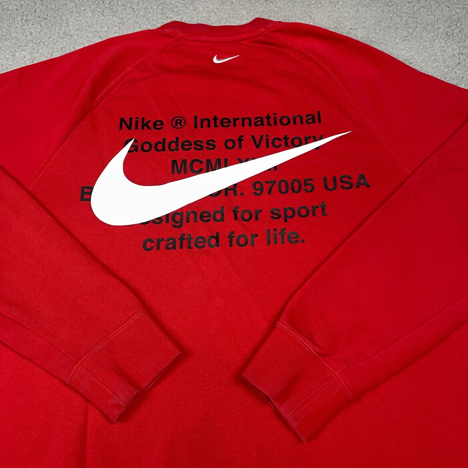 Nike Double Swoosh Sweatshirt Mens 