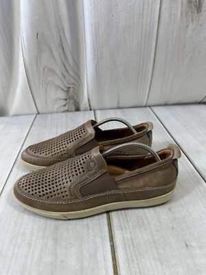 Mens Shoes Ecco Collin Boat Shoe Ecco Collin 536284-02375 Mens