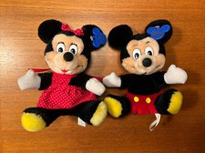Vintage Mickey and Minnie Plush
