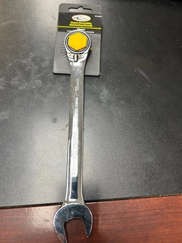 Wrench Metric Ratcheting Reversible 18mm KTI-45618 Brand New!