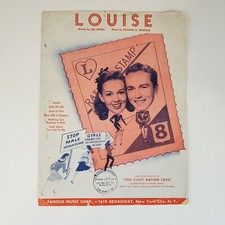 Louise Leo Robin Richard A Whiting  Sheet Music