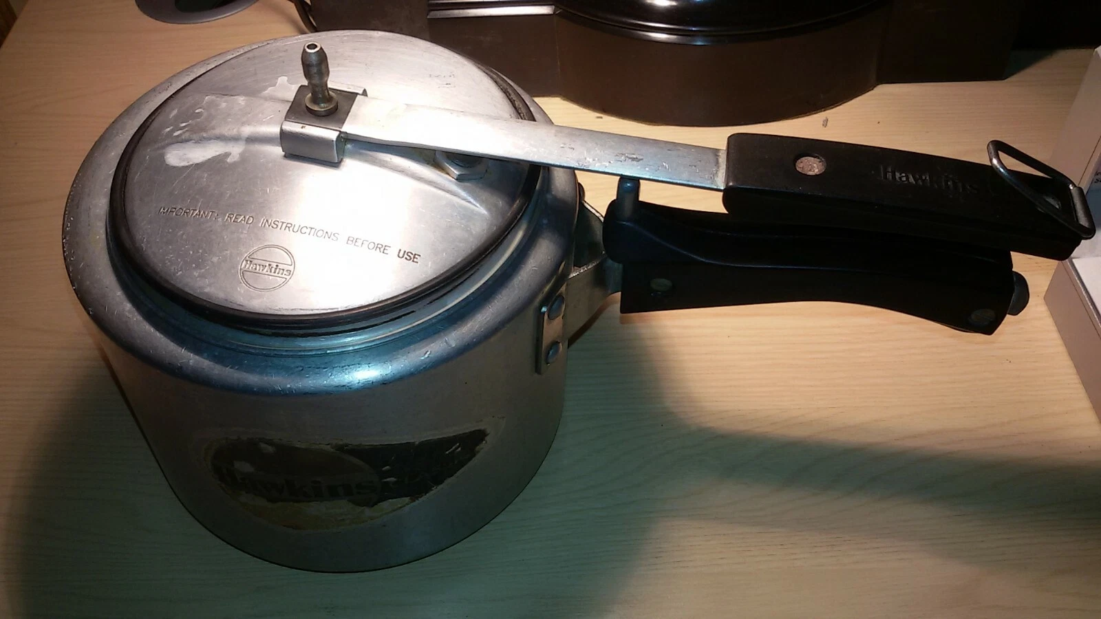 Hawkins pressure cooker 3 litre vintage