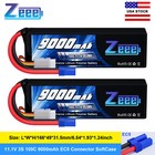 2x Zeee 3S 9000mAh Lipo Battery 11.1V 100C EC5 for RC Car Truck Racing Models