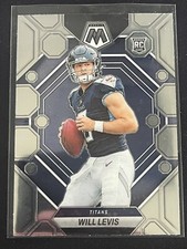2023 Panini Mosaic Football #377 Will Levis Base Rookie Card Tennessee Titans RC. rookie card picture