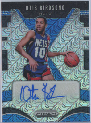 2019-20 Panini Prizm Signatures Prizms Mojo SG-OBS Otis Birdsong Nets Auto 23/25