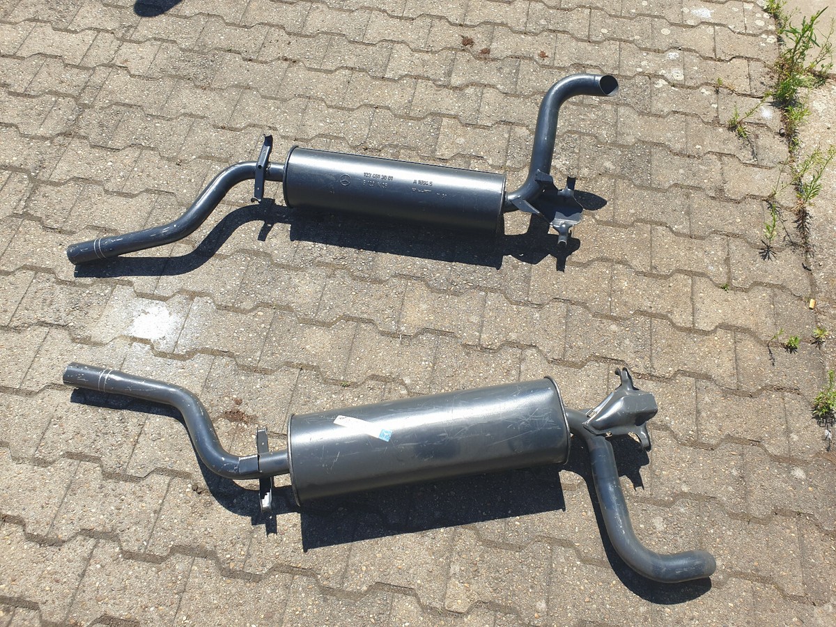 NEU NOS Mercedes 230T W123 S123 GILLET Auspuff Schalldaempfer 