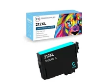 Replacement Ink Cartridges For Epson 212XL Workforce XP4100 WF-2850 Printer Cyan