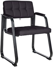 Besucherstuhl Canada B Kunstleder Konferenzstuhl Wartezimmerstuhl Polsterstuhl