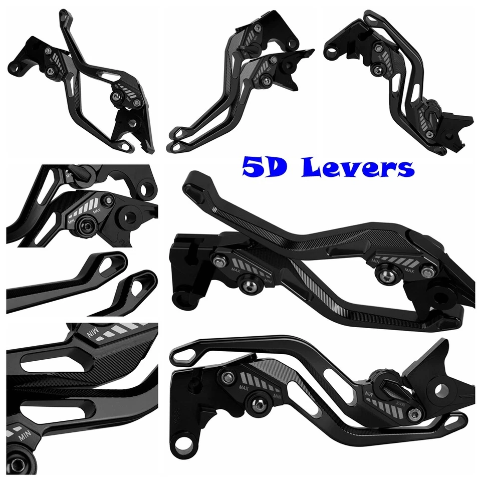 For MV AGUSTA F4 1000 2004-2006 2005 F4 2010-2013 2012 5D Brake Clutch Levers - Image 2 of 3
