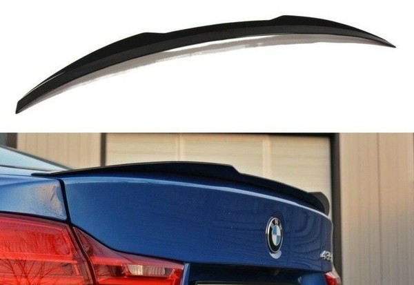 Alettone Spoiler Posteriore Nero Baule Posteriore Bmw Serie 4 F36 M4 Msport-image