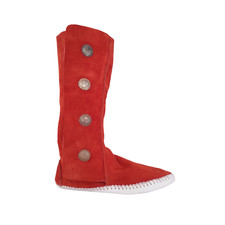 Men's Taos 4 Button Moccasins with Hook and Loop Fasteners 3100M