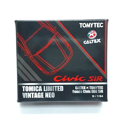 Tomica Limited Edition Vintage NEO LV CALTEX Honda Civic EG6 SiR 1