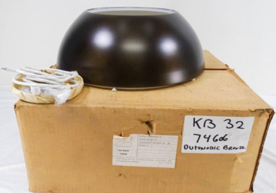 Vintage Nordisk Danish Modern Pendant Light Fixture, Durandic Bronze