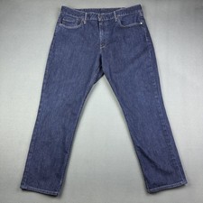 Bonobos Jeans Mens 38 Dark Wash Athletic Fit Slight Tapered Leg Stretch Denim