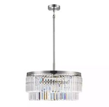 Home Decorators Winthrop 3-Light Modern Brush...