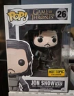 Funko Pop! Game of Thrones Jon Snow (Muddy) Hot Topic #26 Vaulted 2014