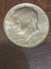 1980 P Kennedy Half dollar toned coin. Combined shipping with the D coin.