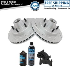 Front Brake Pad & Performance Rotor Kit for Chevy GMC Buick Pontiac
