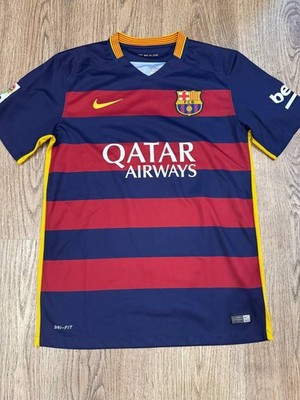 BARCELONA 2015 2016 HOME FOOTBALL SHIRT SOCCER JERSEY NIKE 658794