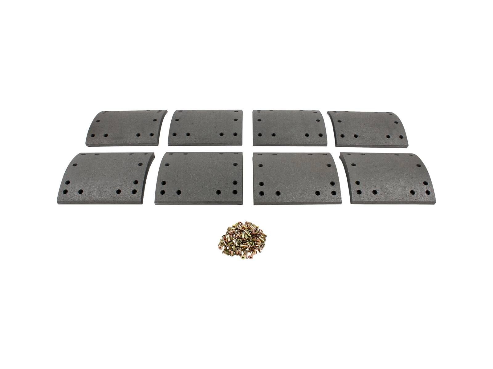 Kit de garnitures de frein à tambour DT Spare Parts 10.23000 pour essieu de camion