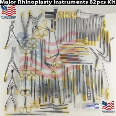 Major Rhinoplasty Surgical instruments set of 82 Pcs Nose & Plastic Surgery S/I