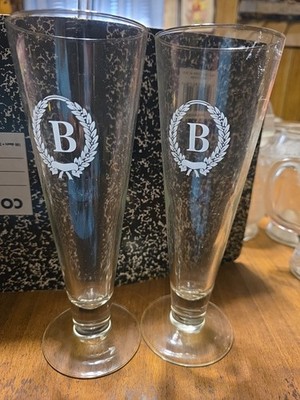 Monogrammed With A B LARGE CHAMPAIGNE FLUTE